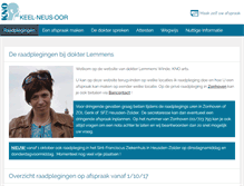Tablet Screenshot of nkolemmens.be